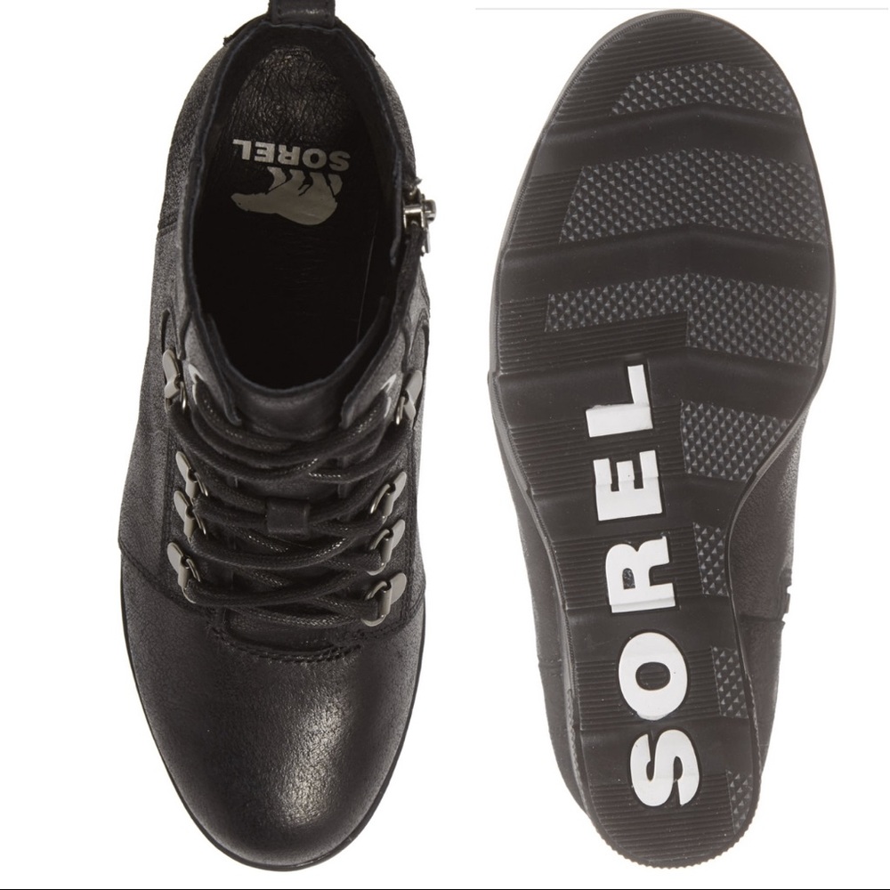 NWT Sorel Joan Uptown Waterproof Leather Ankle Bootie - Picture 7 of 14